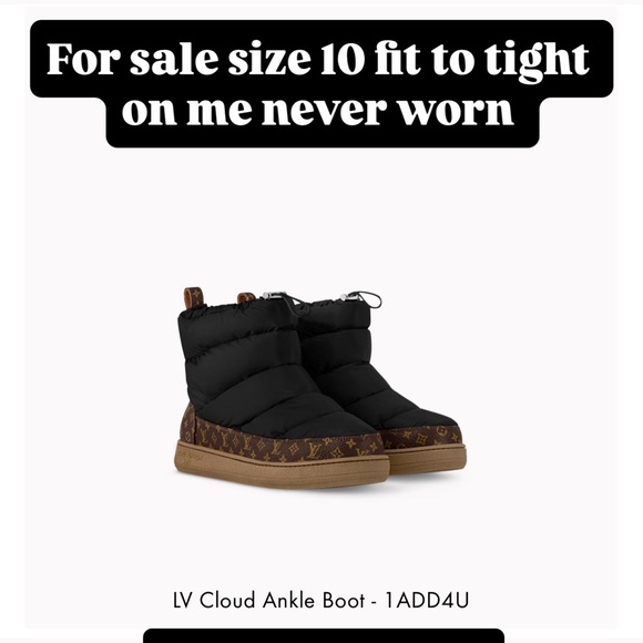Louis Vuitton Kids Black and Brown Boots - Picture 1 of 2